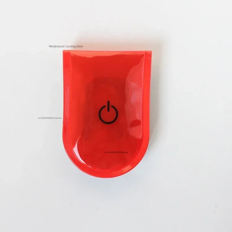 Flashing Night Running Light Jogging LED Safety Alarm Warning Clip Magnet Light Bicycle Lapel Lamp Bike Accessories Велосипед